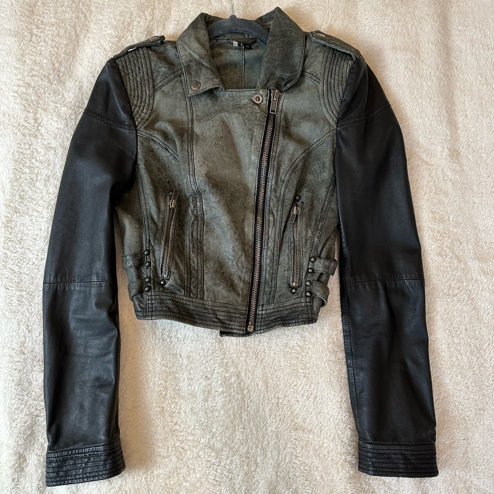 Top Shop Leather Jacket. - image 5